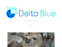 Tablet Screenshot of deltablue.com